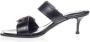 Alexander mcqueen Stijlvolle Zwarte Leren Sandalen Black Dames - Thumbnail 2