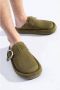 Alexander mcqueen Suede slides Arc Green Heren - Thumbnail 2