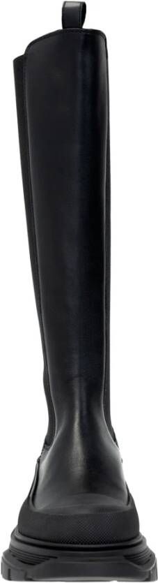 alexander mcqueen Tread kniehoge laarzen Black Dames