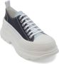 Alexander mcqueen Stijlvolle Veterschoenen Wit Blauw Kalfsleer Black Heren - Thumbnail 4