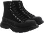 Alexander mcqueen Tread Slick Zwarte Laars Black Dames - Thumbnail 4