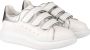 Alexander mcqueen Velcro Leren Sneakers White Dames - Thumbnail 2