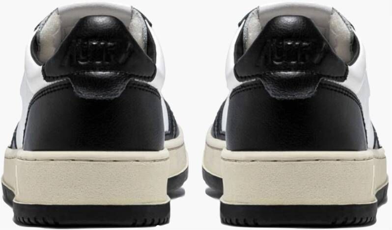 alexander mcqueen Vintage Leren Sneaker Zwart Wit Black Heren