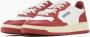 Alexander mcqueen Vintage Rood Wit Leren Sneaker Red Heren - Thumbnail 2