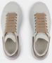 Alexander mcqueen Wit Beige Leren Oversized Sneakers White Dames - Thumbnail 4