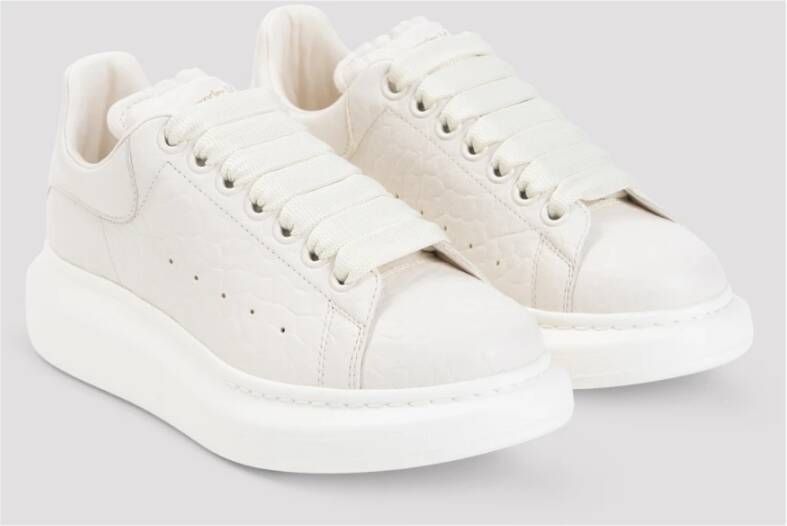 alexander mcqueen Witte Damessneakers Stijlvol Ontwerp White Dames