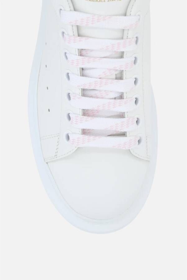 alexander mcqueen Witte lage sneakers met logo White Dames