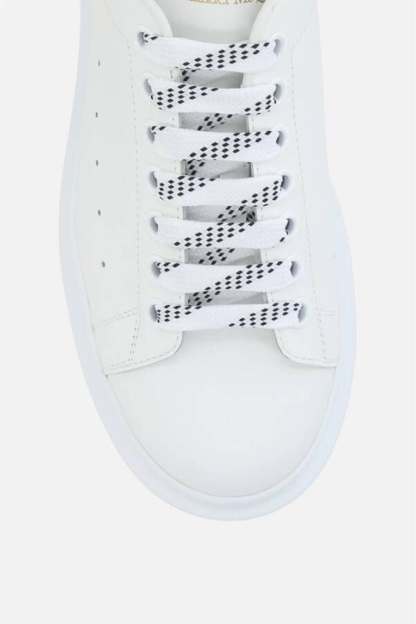 alexander mcqueen Witte lage sneakers met logo White Heren