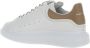 Alexander mcqueen Witte Leren Sneakers met Tech-stof White Heren - Thumbnail 3