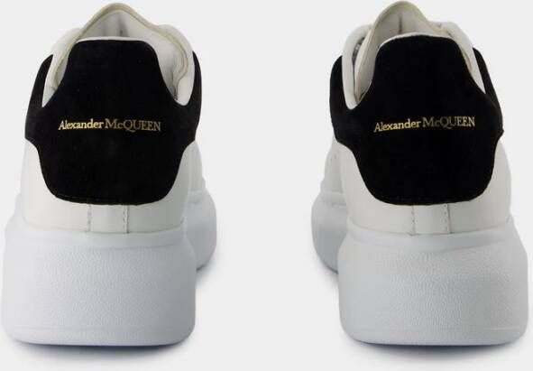 alexander mcqueen Witte Leren Oversize Sneakers White Dames