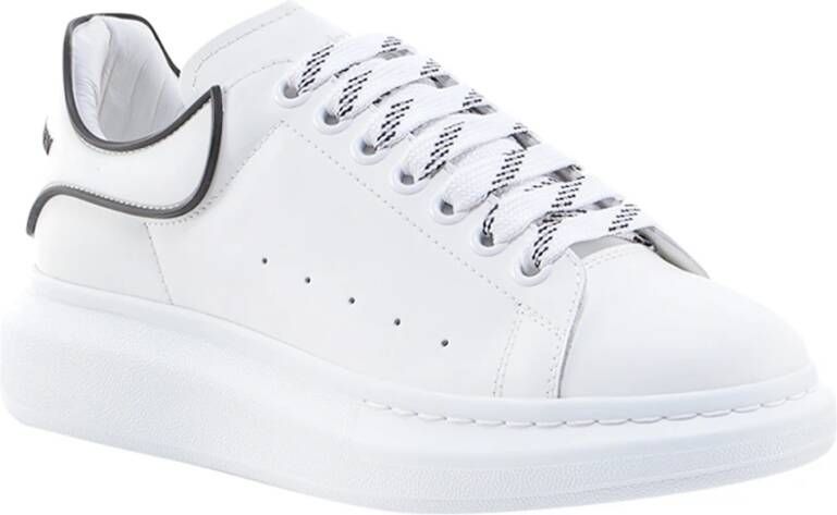 alexander mcqueen Witte Leren Oversize Sneakers White Heren