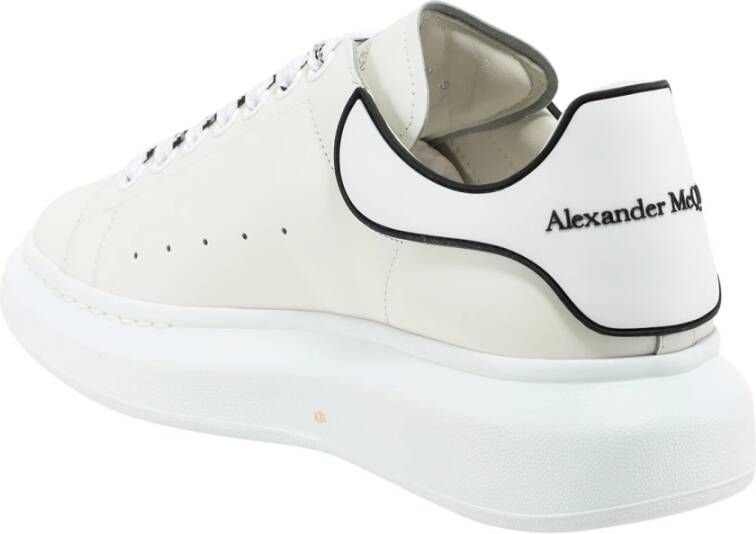 alexander mcqueen Witte Leren Oversize Sneakers White Heren