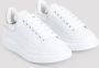 Alexander mcqueen Witte Leren Sneakers Chic Stijl White Dames - Thumbnail 3