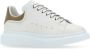 Alexander mcqueen Witte Leren Sneakers met Grijze Hiel White Heren - Thumbnail 6