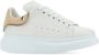 Alexander mcqueen Witte Leren Sneakers met Roze Hiel White Dames - Thumbnail 2