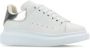 Alexander mcqueen Witte Leren Sneakers met Zilveren Hiel White Dames - Thumbnail 6