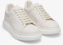 Alexander mcqueen Witte Leren Sneakers Ronde Neus White Dames - Thumbnail 8