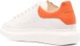 Alexander mcqueen Witte leren sneakers met bordeauxrode hiel White Heren - Thumbnail 24