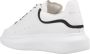 Alexander mcqueen Witte Oversized Sneakers met Marineblauwe Inzet White Heren - Thumbnail 4