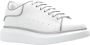 Alexander mcqueen Witte Oversized Sneakers Zilveren Accenten White Dames - Thumbnail 2