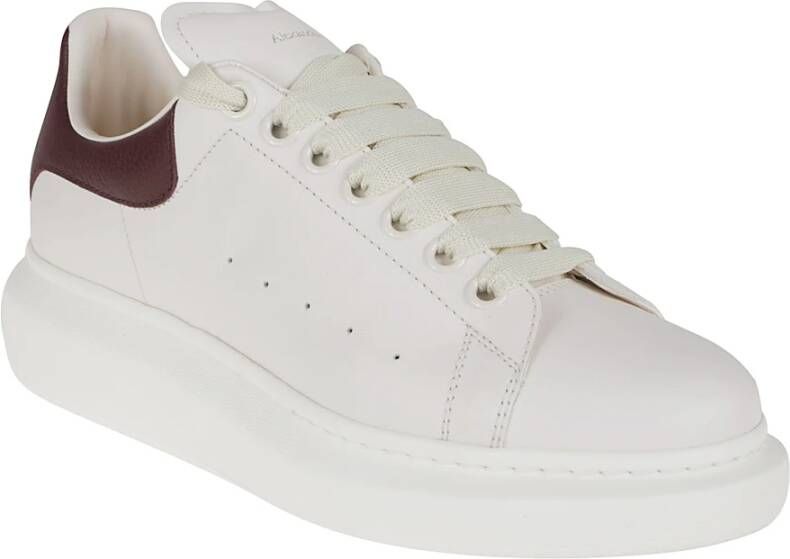 alexander mcqueen Witte Sneakers Elegante Stijl White Dames