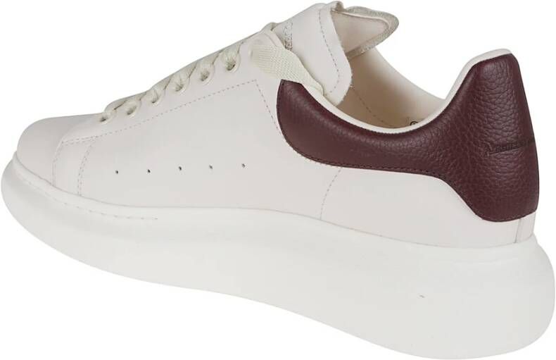 alexander mcqueen Witte Sneakers Elegante Stijl White Dames