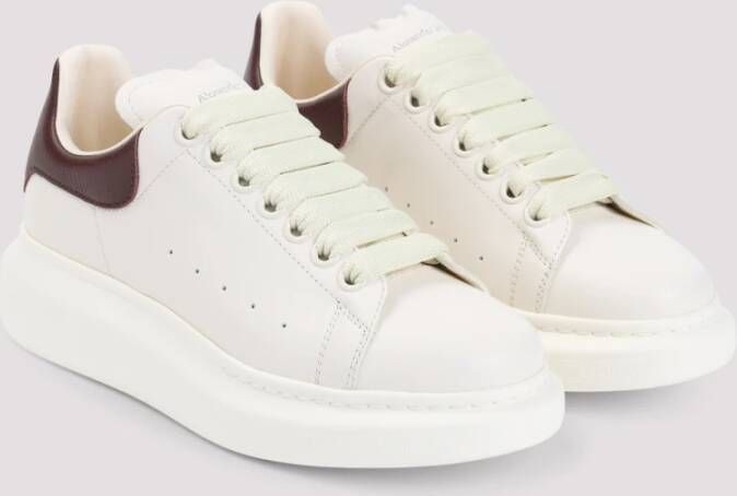 alexander mcqueen Witte Sneakers Elegante Stijl White Dames