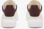 Alexander mcqueen Witte Sneakers met Bordeaux Hiel White Dames - Thumbnail 3