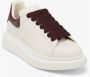 Alexander mcqueen Witte Sneakers met Bordeaux Hiel White Dames - Thumbnail 4