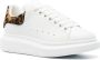 Alexander mcqueen Witte Luipaard Oversized Sneakers Leer White Dames - Thumbnail 9