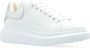 Alexander mcqueen Witte Leren Sneakers met Zilveren Accenten White Dames - Thumbnail 18