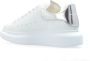 Alexander mcqueen Witte Leren Sneakers met Zilveren Accenten White Dames - Thumbnail 19