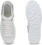 Alexander mcqueen Witte Sneakers met Spiegelende Hielkap White Dames - Thumbnail 8