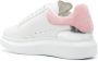 Alexander mcqueen Witte Leren Sneakers Roze Suède Hiel White Dames - Thumbnail 13