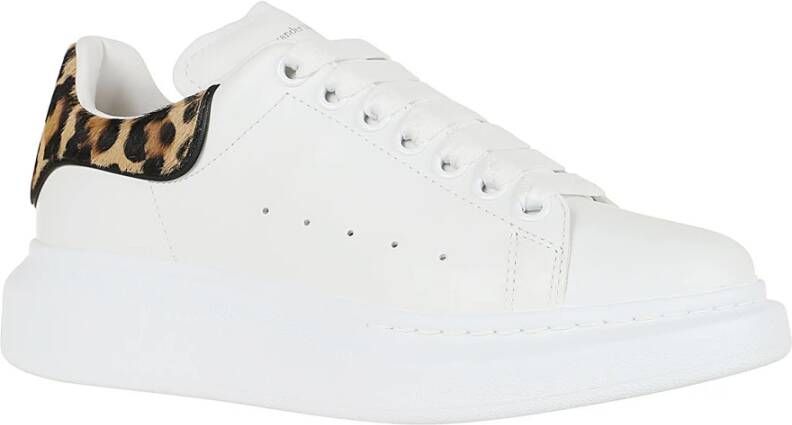 alexander mcqueen Witte Sneakers Verhoog Je Stijl White Dames