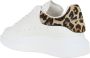 Alexander mcqueen Witte Luipaard Oversized Sneakers Leer White Dames - Thumbnail 7