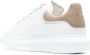 Alexander mcqueen Witte Leren Sneakers met Grijze Hiel White Heren - Thumbnail 4