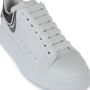 Alexander mcqueen Witte Zilveren Leren Sneakers Ronde Neus White Heren - Thumbnail 4