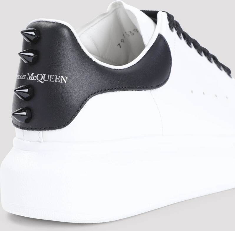 alexander mcqueen Witte Zwarte Sneakers White Dames