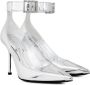 Alexander mcqueen Zilver Metallic Leren Pumps Gray Dames - Thumbnail 2