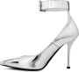 Alexander mcqueen Zilver Metallic Leren Pumps Gray Dames - Thumbnail 4