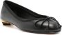 Alexander mcqueen Loafers & ballerina schoenen Armadillo Ballerinas Leather Black in zwart - Thumbnail 5