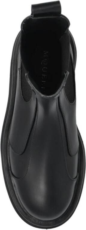 alexander mcqueen Zwarte Herenlaarzen Black Heren