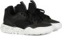 Alexander mcqueen Zwarte leren Court Trainers Black Heren - Thumbnail 2