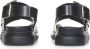 Alexander mcqueen Zwarte Leren Dubbele Strap Sandalen Black Heren - Thumbnail 3