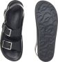 Alexander mcqueen Zwarte Leren Dubbele Strap Sandalen Black Heren - Thumbnail 4