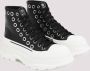 Alexander mcqueen Zwarte Leren Enkellaarzen Black Heren - Thumbnail 4