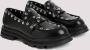 Alexander mcqueen Zwarte Leren Enkellaarzen Loafer Stijl Black Heren - Thumbnail 3