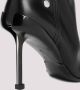 Alexander mcqueen Zwarte Leren Enkellaarzen Puntige Neus Black Dames - Thumbnail 3