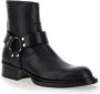 Alexander mcqueen Zwarte Leren Enkellaarzen Ritssluiting Black Heren - Thumbnail 2